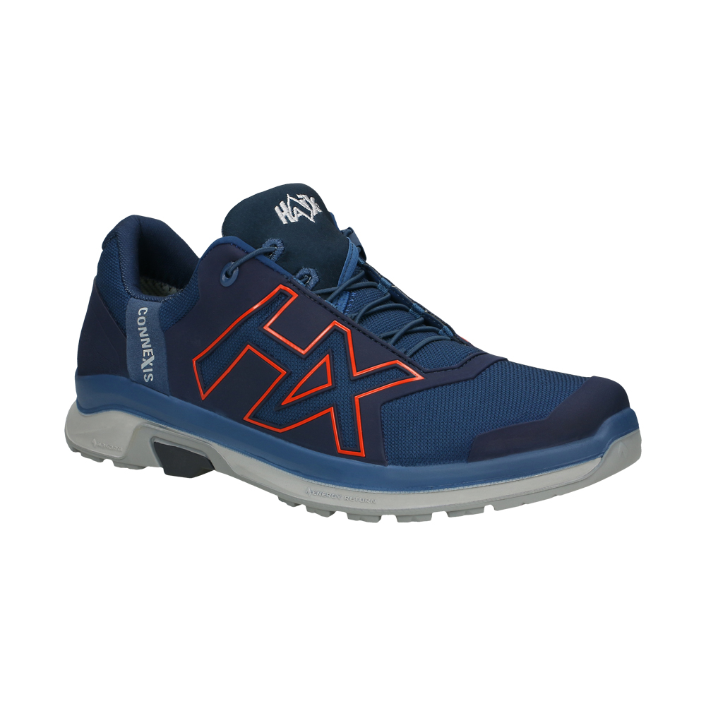 Freizeitschuhe HAIX CONNEXIS Go 2.0 GTX low marine-saffron, Größe UK 8.0 / EU 42