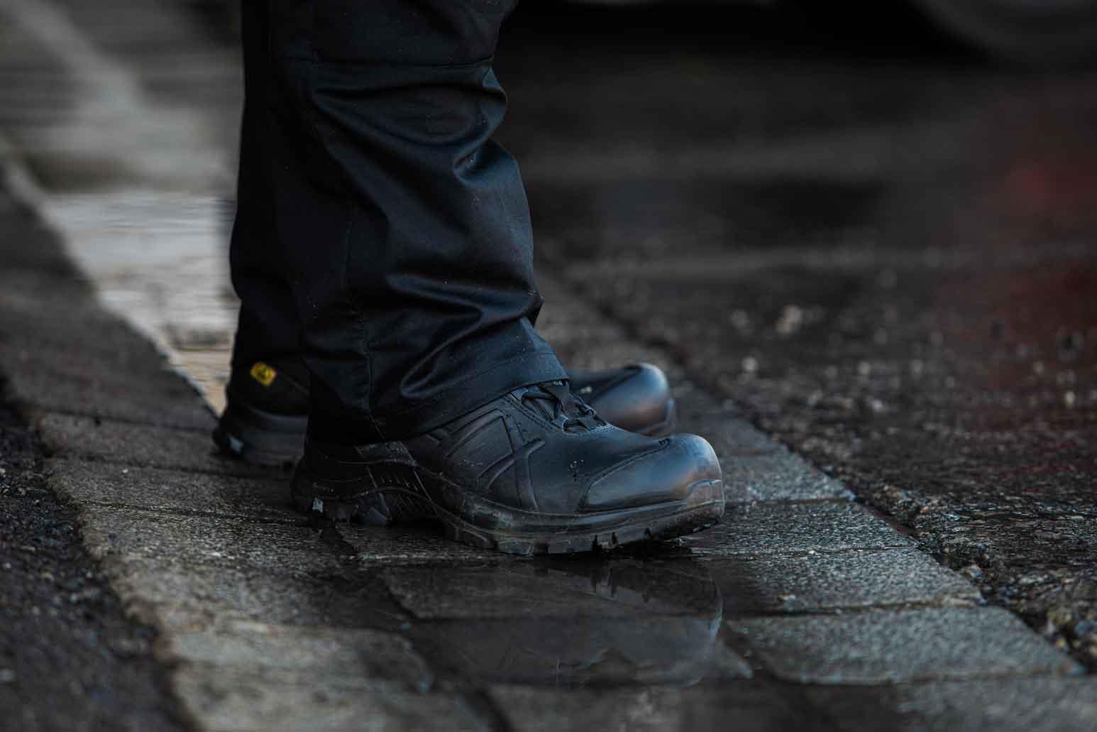Sicherheitsschuhe HAIX BLACK EAGLE Safety 50 mid, Größe UK 10.5 / EU 45