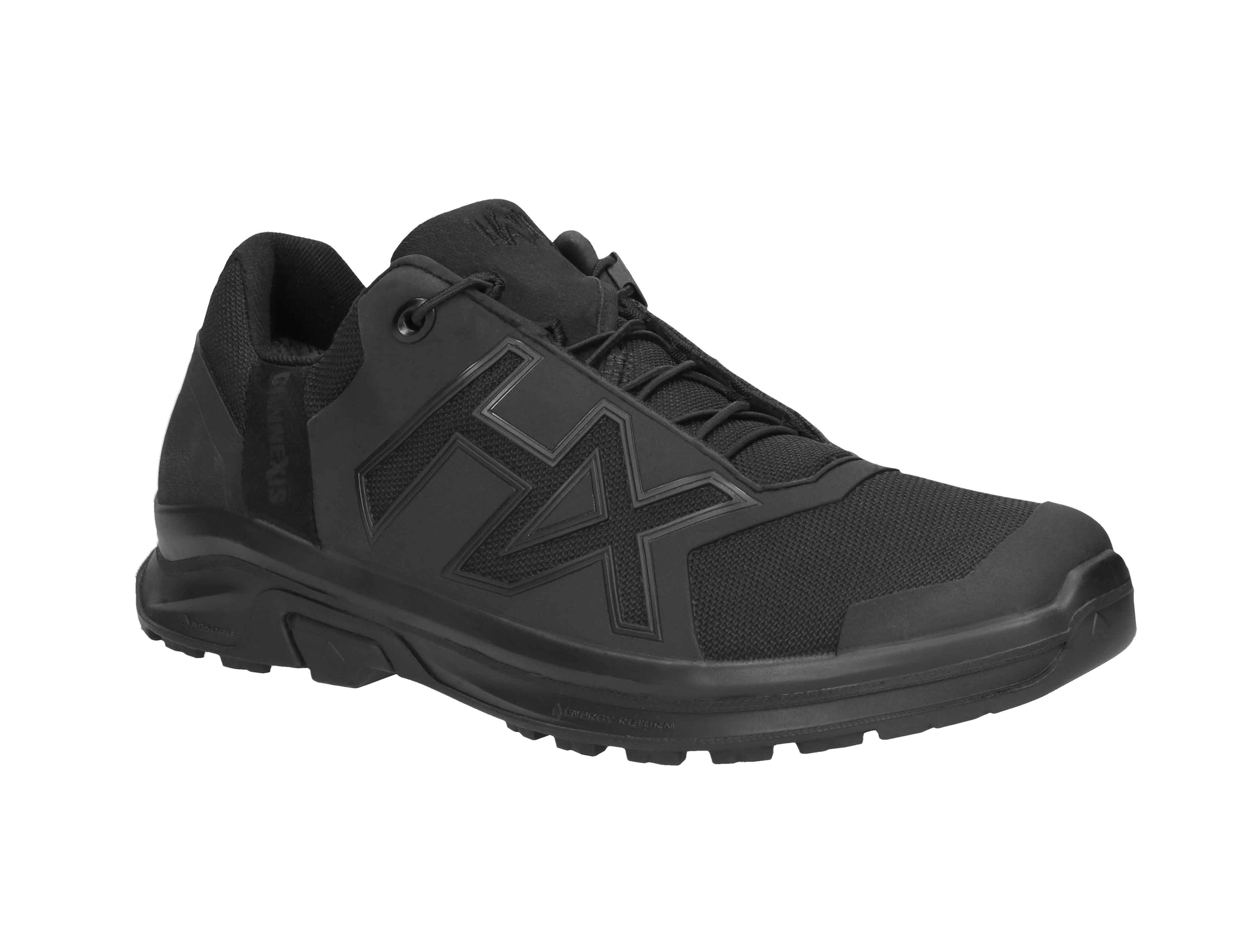 Freizeitschuhe HAIX CONNEXIS Go 2.0 GTX low black-black, Größe UK 10.0 / EU 45