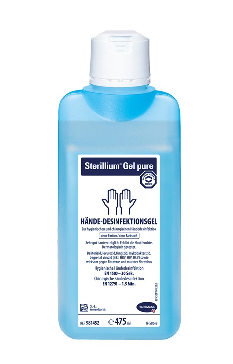 Desinfektionsmittel Hände, Sterillium® Gel pure, 475 ml