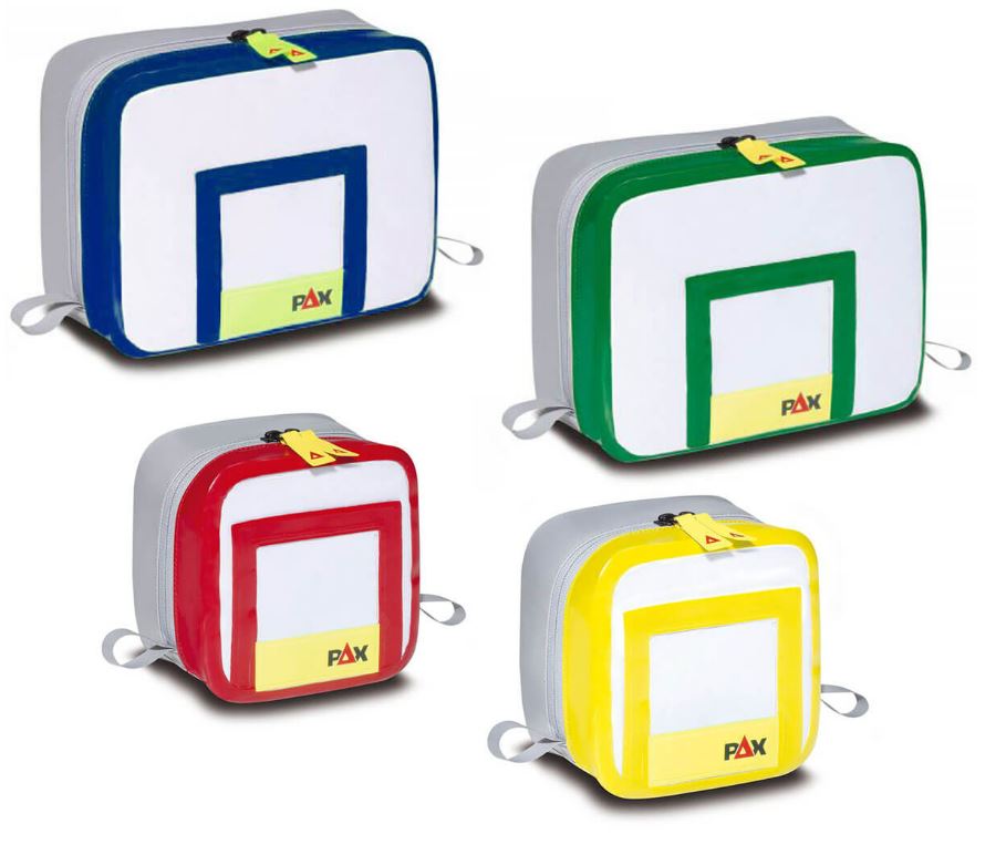 PAX Innentaschen-Set 1 PAX, geschweißt, 4 Stück, verschiedene Farben