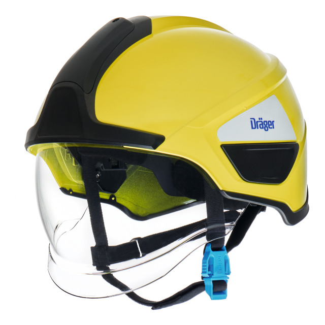 Feuerwehr- und Rettungshelm Dräger HPS® SafeGuard EN, leuchtgelb