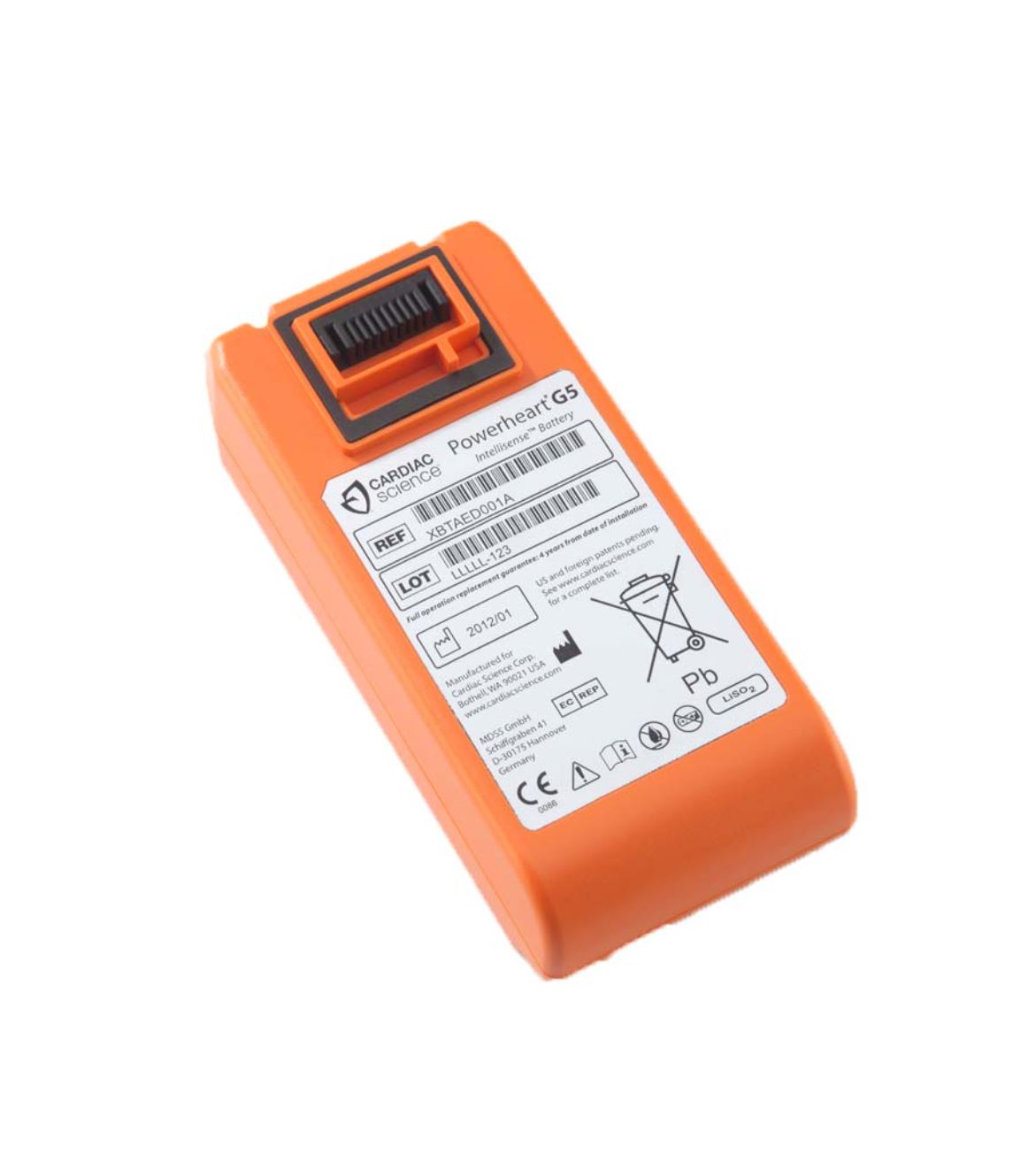 Batterie Cardiac Science AED, Powerheart G5