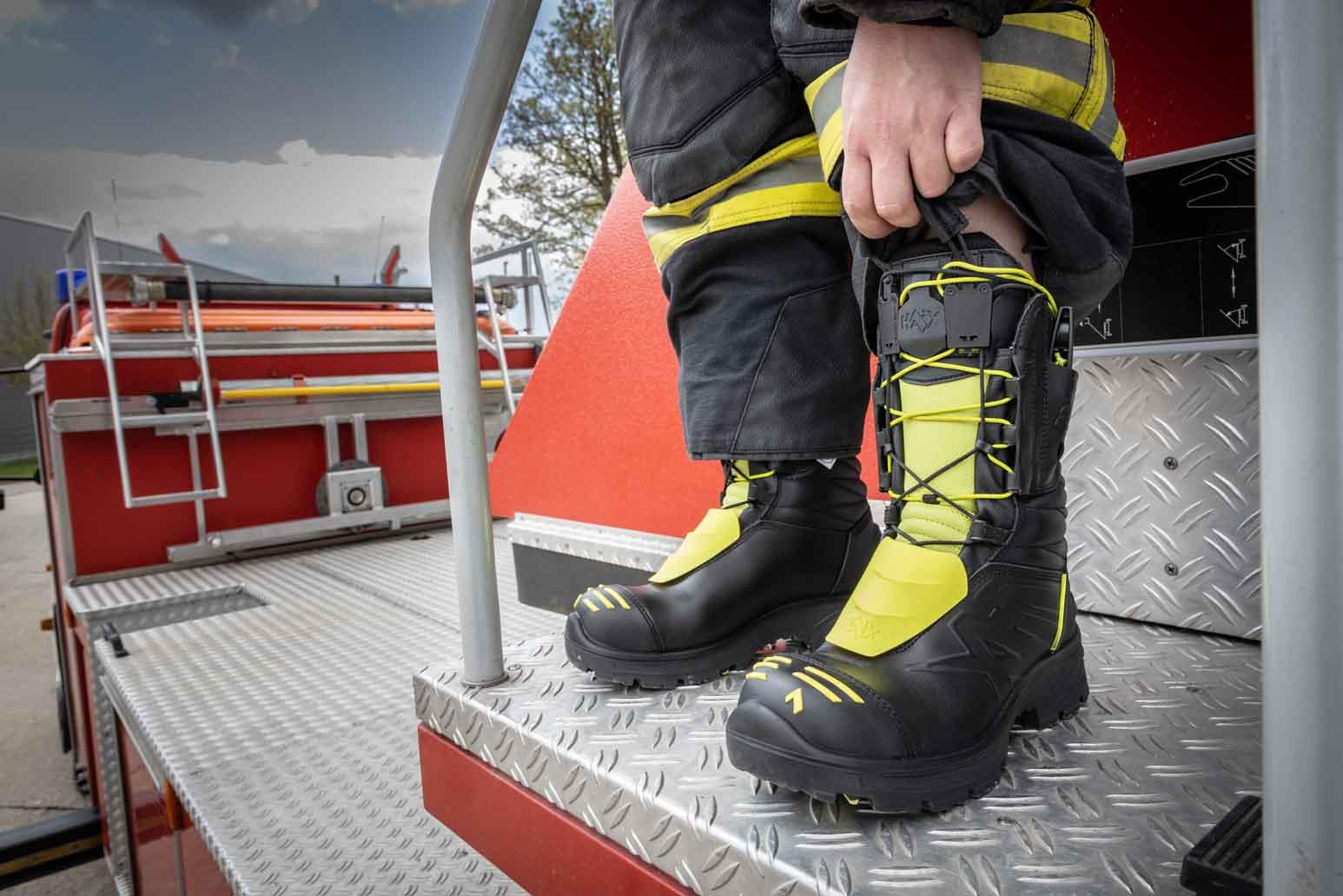 Feuerwehrstiefel HAIX FIRE EAGLE 2.0, Größe UK 3.5 / EU 36