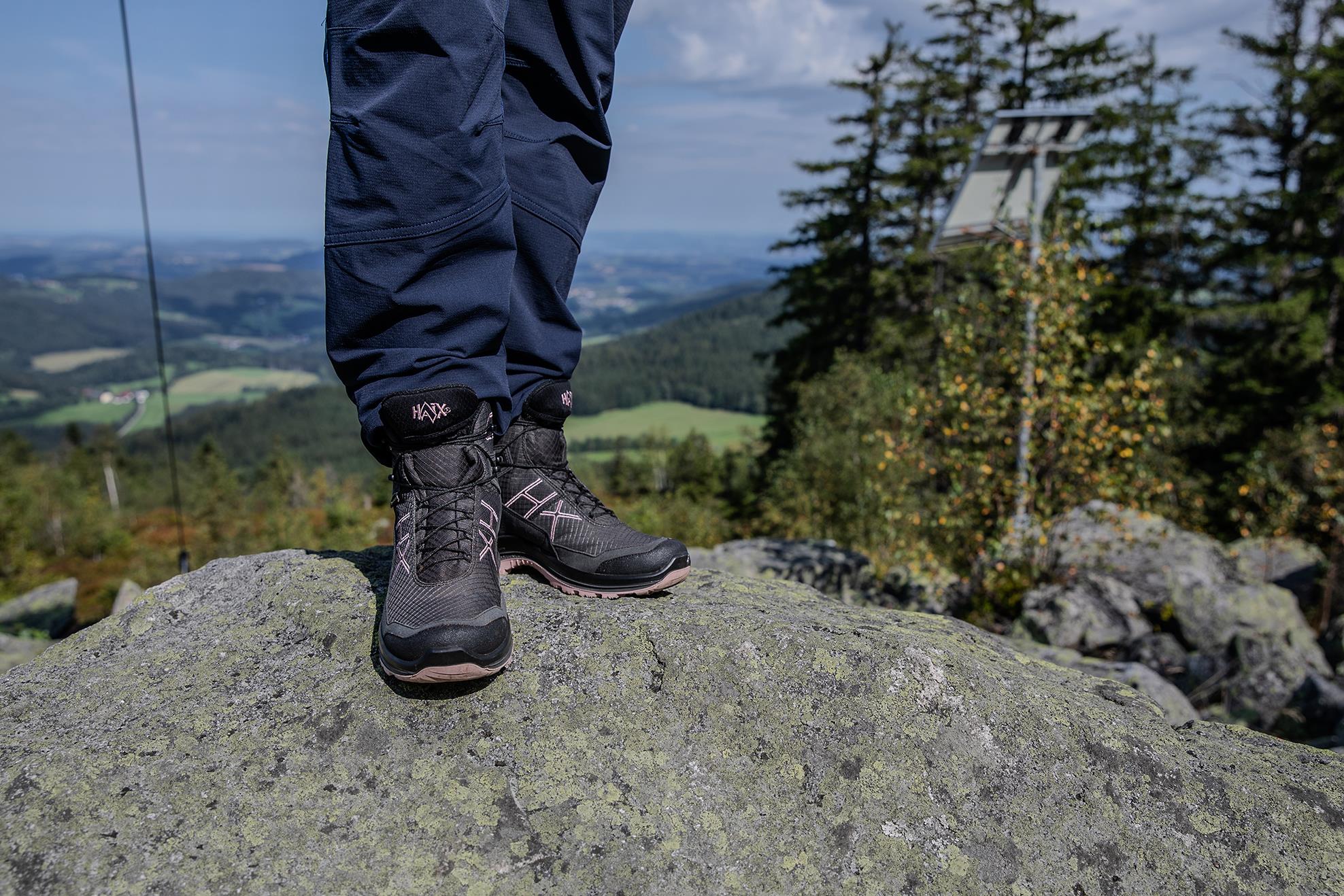 HAIX Freizeitschuh HAIX BLACK EAGLE Adventure 3.0 GTX Ws mid/urban-rose, Größe UK 5.5 / EU 39