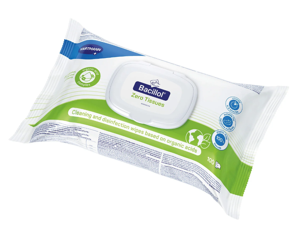 Desinfektionstücher Bacillol Zero Tissues, 100 Stück