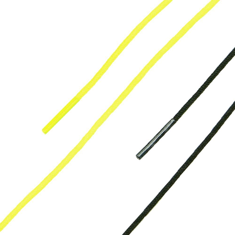 Schnürsenkel HAIX FIRE EAGLE gelb und schwarz, Größe UK 6.5 / EU 40 - UK 9.0 / EU 43