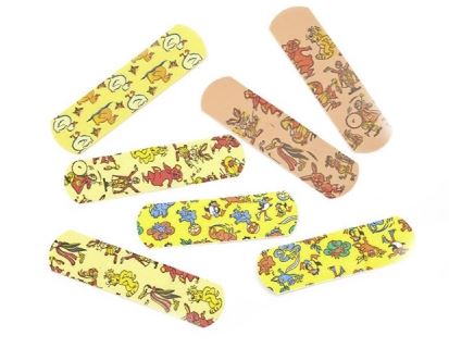 Kinderpflasterstrips-WF, LEINA-WERKE, 1,9 cm x 7,2 cm, 50 Stück