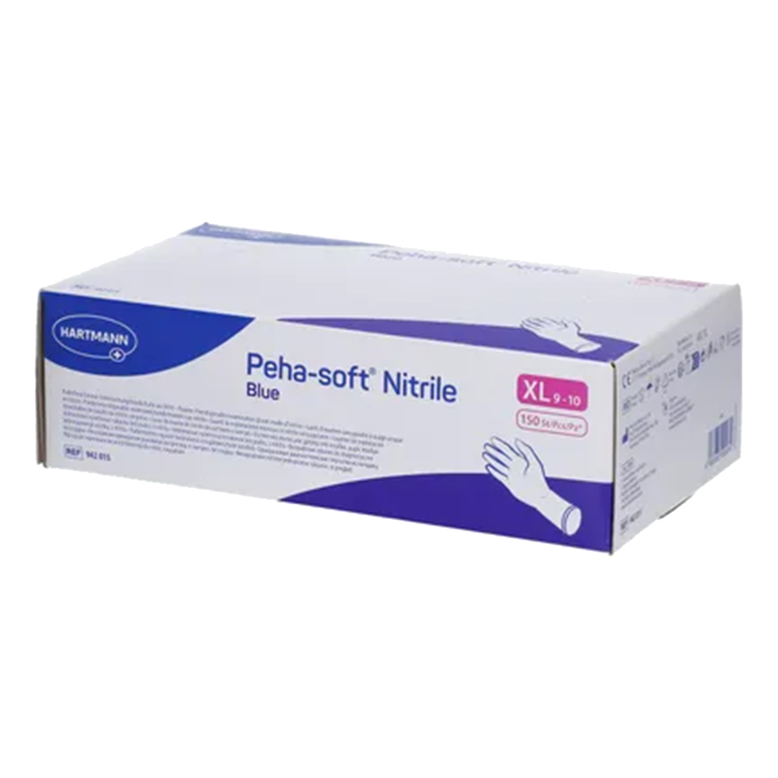 Einmalhandschuhe Peha-soft® nitrile blue puderfrei, Größe XL, 150 Stück